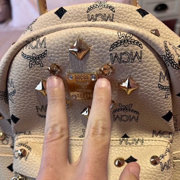 MCM Mini Backpack - Picture 2 of 10